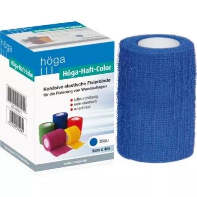 HÖGA-HAFT Bande de fixation Color 8 cmx4 m bleu, 1 pc