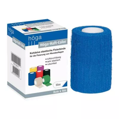 HÖGA-HAFT Bande de fixation Color 8 cmx4 m bleu, 1 pc
