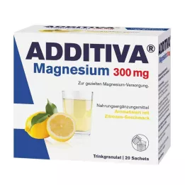 ADDITIVA Magnésium 300 mg N Sachets, 20 pièces