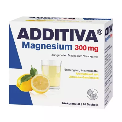 ADDITIVA Magnésium 300 mg N Sachets, 20 pièces