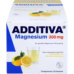 ADDITIVA Magnésium 300 mg N Sachets, 60 pièces