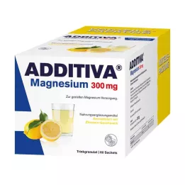 ADDITIVA Magnésium 300 mg N Sachets, 60 pièces