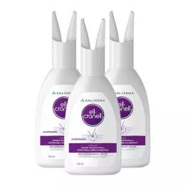 ELL-CRANELL 250 microgrammes/ml Lait pour application au casque, 3X100 ml