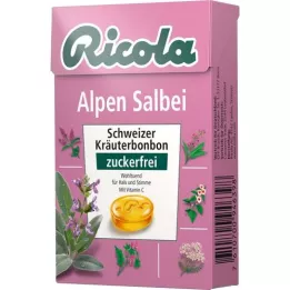 RICOLA o.Z.Box Bonbons à la sauge des Alpes, 50 g