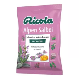RICOLA sachet de bonbons à la sauge des Alpes, 75 g