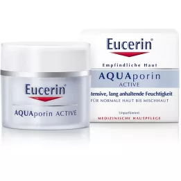 EUCERIN Crème AQUAporin Active peau normale à mixte, 50 ml