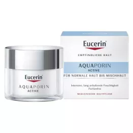 EUCERIN Crème AQUAporin Active peau normale à mixte, 50 ml