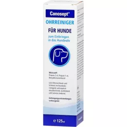 Canosept Nettoyant Oreilles pour Chiens 125 ml
