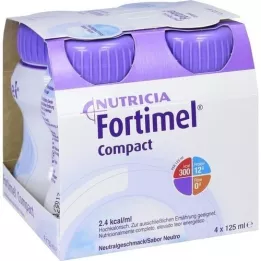 FORTIMEL Compact 2.4 neutre, 4X125 ml