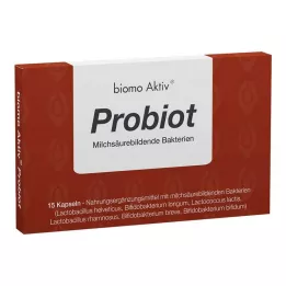 BIOMO Gélules de Probiot actif, 15 gélules