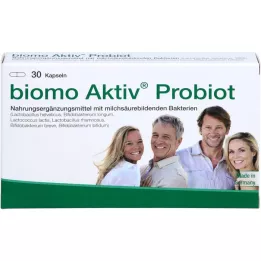 BIOMO Gélules de Probiot actif, 30 gélules