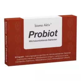 BIOMO Gélules de Probiot actif, 30 gélules
