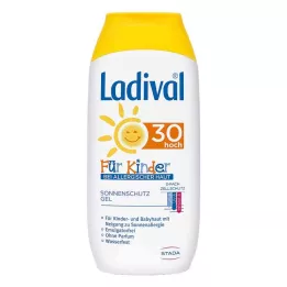 LADIVAL Gel peau allergique enfants LSF 30, 200 ml
