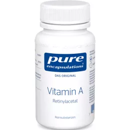 PURE ENCAPSULATIONS Vitamine A acétate de rétinyle en gélules, 60 gélules