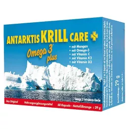 ANTARKTIS Gélules de Krill Care, 60 gélules