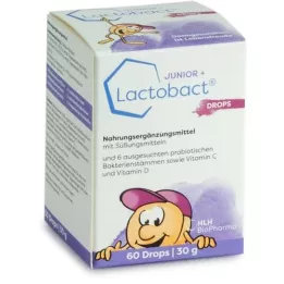 LACTOBACT Junior Drops pastilles à sucer, 60 pièces