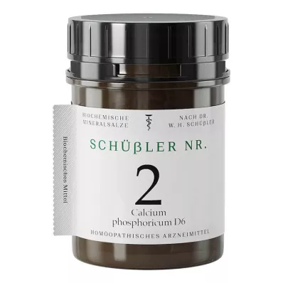 Schüssler No.2 Calcium phosphoricum D 6 comprimés, 400 pièces