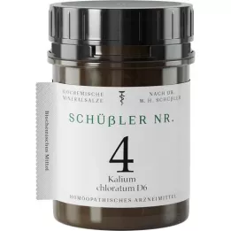 SCHÜSSLER N° 4 Kalium chloratum D 6 en comprimés, 400 comprimés