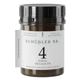 SCHÜSSLER N° 4 Kalium chloratum D 6 en comprimés, 400 comprimés
