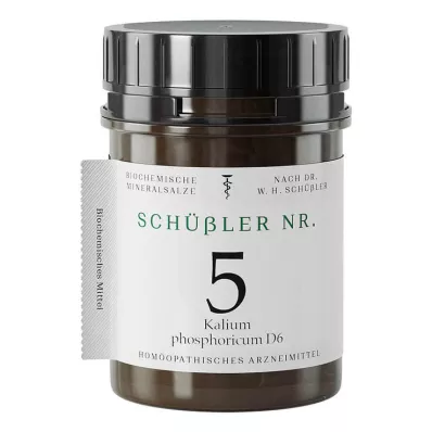Schüssler No.5 Kalium phosphoricum D 6 comprimés, 1000 pièces Schüssler No.5 Kalium phosphoricum D 6 comprimés, 1000 pièces