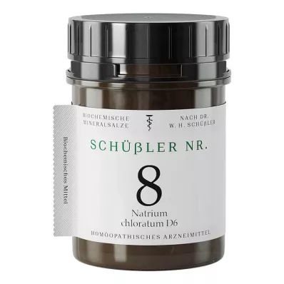 Schüssler No.8 Chloratum de sodium D 6 comprimés, 1000 pc