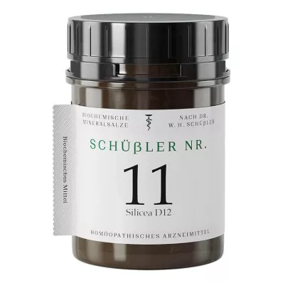 SCHÜSSLER N°11 Silicea D 12 comprimés, 400 pc