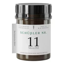 SCHÜSSLER N°11 Silicea D 12 comprimés, 1000 pièces