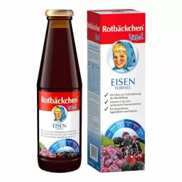 RABENHORST Jus de fer formule Vital de Rotbäckchen, 450 ml