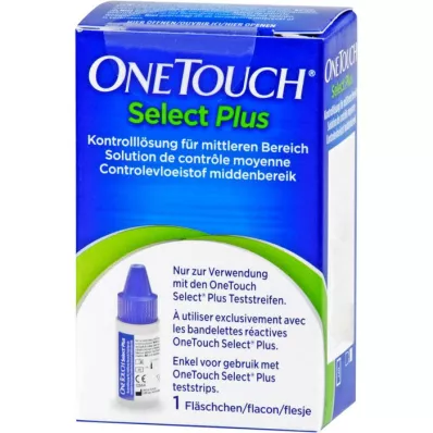 ONE TOUCH Solution de contrôle Select Plus moyenne, 3.75 ml