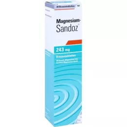 MAGNESIUM SANDOZ 243 mg Comprimés effervescents, 20 pces