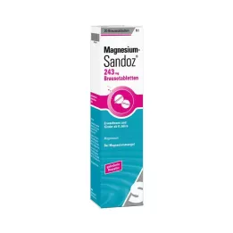 MAGNESIUM SANDOZ 243 mg Comprimés effervescents, 20 pces