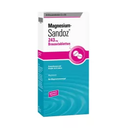 MAGNESIUM SANDOZ 243 mg Comprimés effervescents, 40 pièces