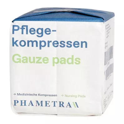 PFLEGEKOMPRESSEN Non-tissé 10x10 cm non stérile 4 plis, 100 pces PFLEGEKOMPRESSEN Non-tissé 10x10 cm non stérile 4 plis, 100 pces