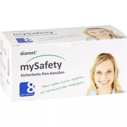 DIAMET mySafety Stylo de sécurité Kan.31 G 0,25x8 mm, 100 pces