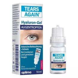 TEARS AGAIN® Gouttes oculaires en gel Hyaluron, 10 ml