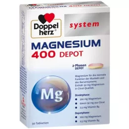 DOPPELHERZ Magnésium 400 Depot system comprimés, 30 pc