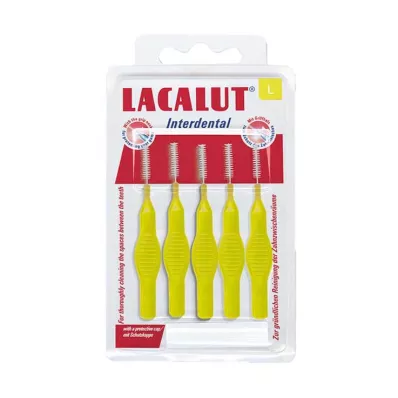 Lacalut Brosse interdentaire L diamètre 4,0 mm, 5 pièces