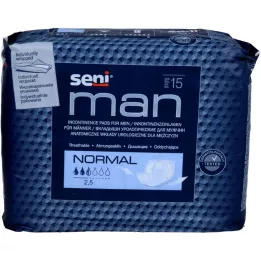 SENI Protection dincontinence Man normale, 15 pièces