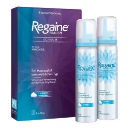 REGAINE Femmes Mousse 50 mg/g, 2X60 g