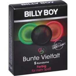 BILLY BOY diversité colorée, 5 pcs