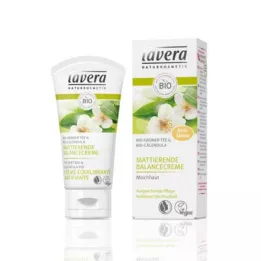 LAVERA Crème équilibrante matifiante au thé vert, 50 ml