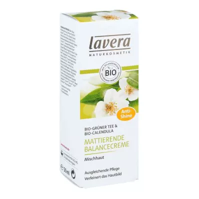 Lavera crème équilibre matifiante thé vert (50 ml)
