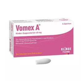 VOMEX Suppositoires A pédiatriques 40 mg, 5 pces