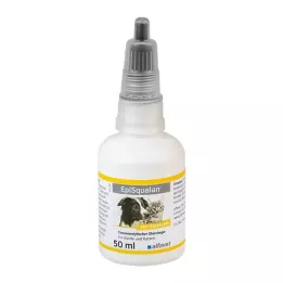 EPISQUALAN Nettoyant pour oreilles pour chiens/chats, 50 ml