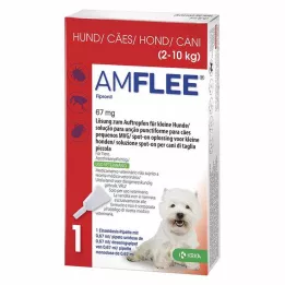 Amflee 67 mg pour petits chiens, 3 comprimés