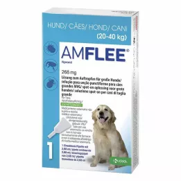 AMFLEE 268 mg Lait spot-on pour grands chiens 20-40kg, 3 Pcs