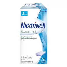 NICOTINELL Gomme à mâcher Spearmint 2 mg, 96 pces