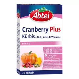 ABTEI Gélules à la citrouille plus cranberry, 30 gélules