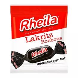 RHEILA Bonbons à la réglisse avec sucre, 50 g