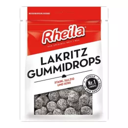 RHEILA Gommes de réglisse avec sucre, 90 g